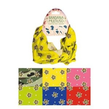 Multifunktionstuch Edelweiss 6fach